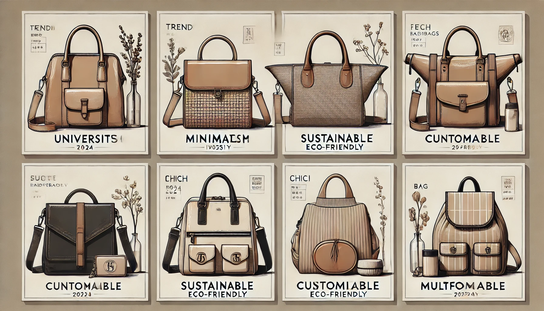 5 Tendencias de Bolsos para Universitarias en 2024